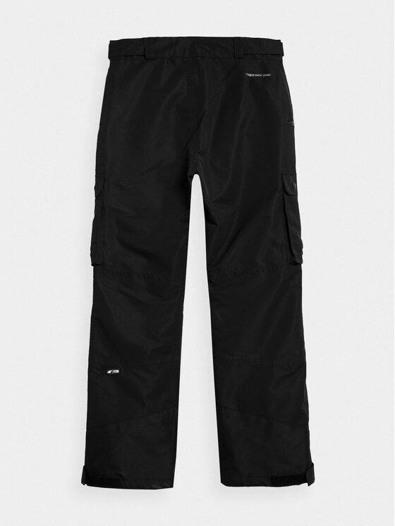 4F 4F Snowboardové nohavice 4FAW22TFTRM187-20S Čierna Regular Fit