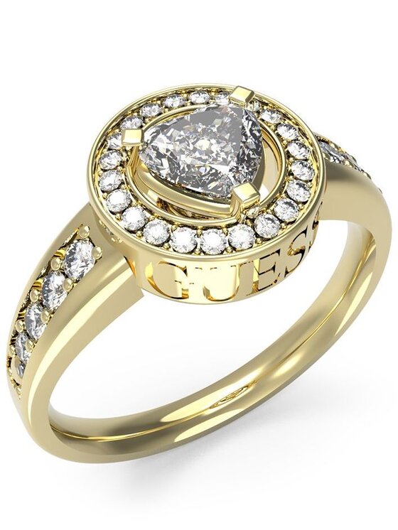 Guess Guess Pierścionek JUBR04671JW Złoty