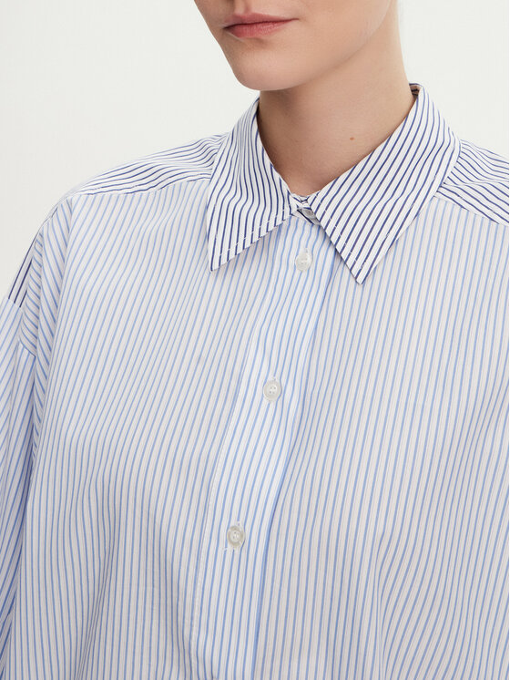 Munthe Munthe Πουκάμισο Filberto 251102325126 Μπλε Oversize