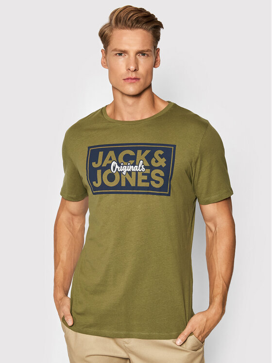 T-shirt Tapes 12196583 Verde Standard Fit