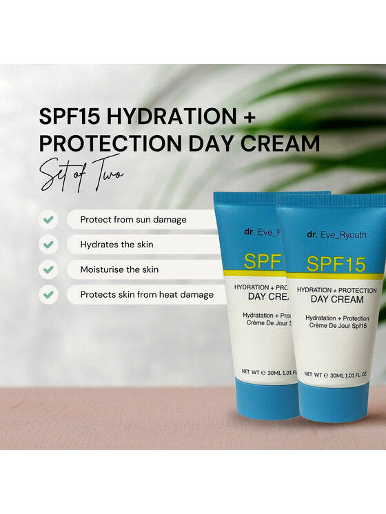 dr. Eve Ryouth dr. Eve Ryouth Krem SPF 15 + Serum Przeciwzmarszczkowe Krem na dzień