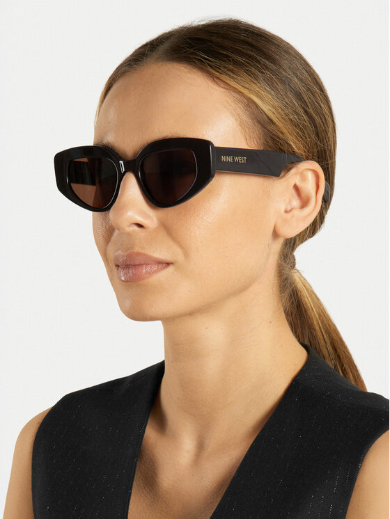 Nine West Nine West Ochelari de soare NW 6628S Maro