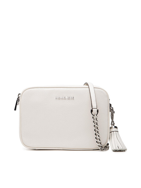 Geantă MICHAEL Michael Kors Jet Set 32F7SGNM8L Alb