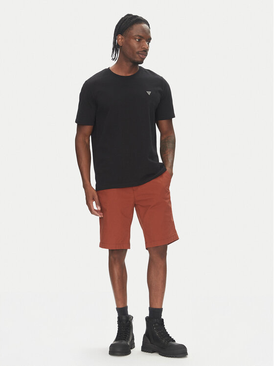 Timberland Timberland Шорти от плат TB0A5U2K Червен Regular Fit