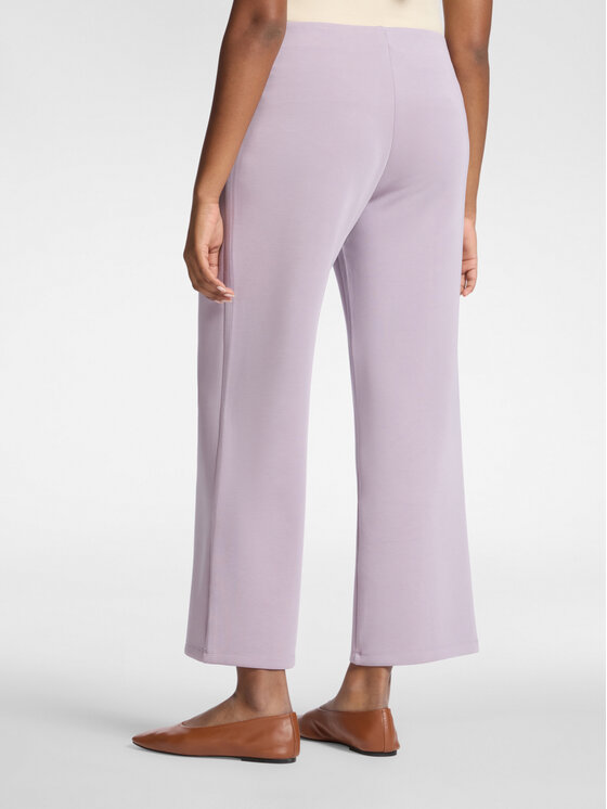Elena Mirò Elena Mirò Spodnie materiałowe P824Z000155N0F9 Fioletowy Regular Fit