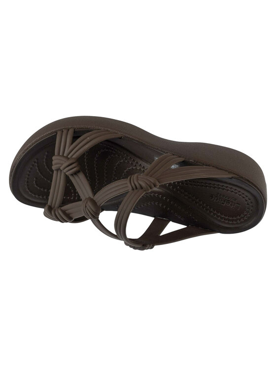 Crocs Crocs Sandali Brooklyn Knot Sky Sandal W Marrone