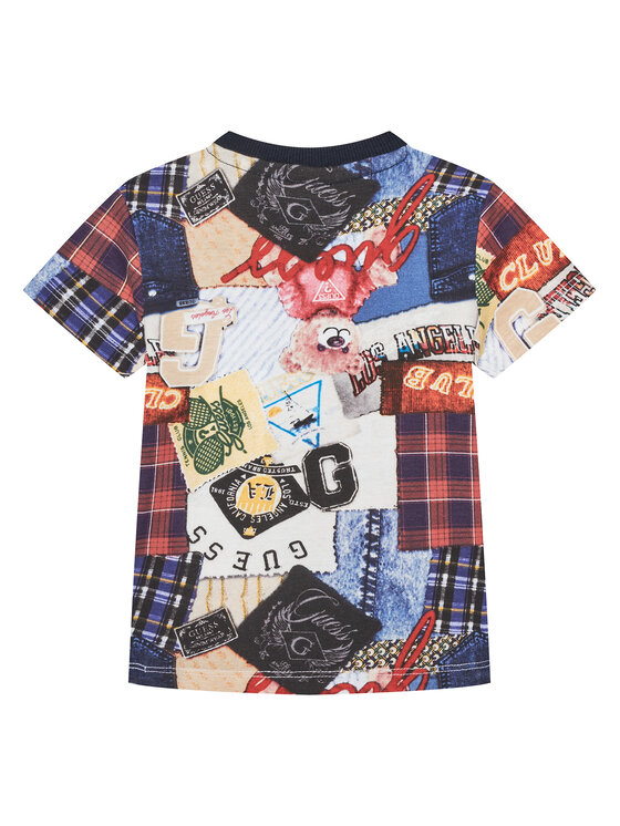 Guess Guess T-Shirt N5YI04 K8HM4 Barevná Regular Fit