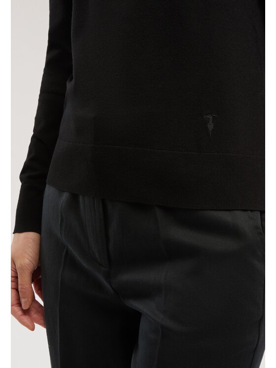 Trussardi Trussardi Maglione M7356001241N033 Nero Regular Fit