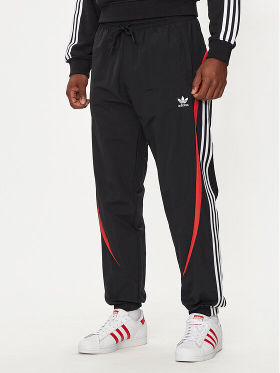 Black and red adidas sweatpants new arrivals