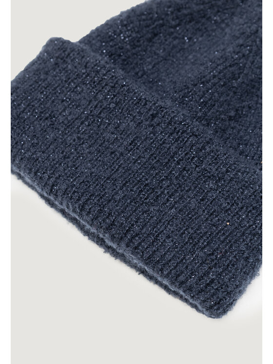 Pieces Pieces Berretto Pcpyron Lurex Hood Noos Bc Blu