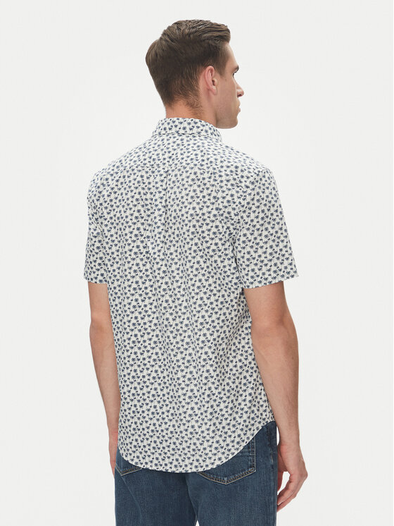 Tommy Hilfiger Tommy Hilfiger Πουκάμισο MW0MW38585 Μπεζ Slim Fit