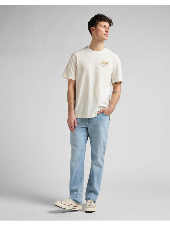 Lee Lee Jeansy WEST Niebieski Loose Fit
