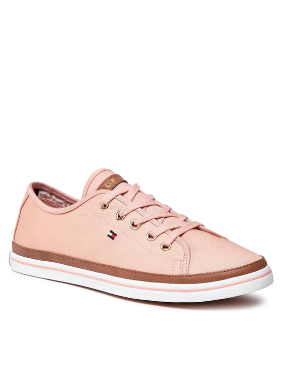 Tommy Hilfiger Tommy Hilfiger Teniși Iconic Kesha Sneaker FW0FW02823 Roz