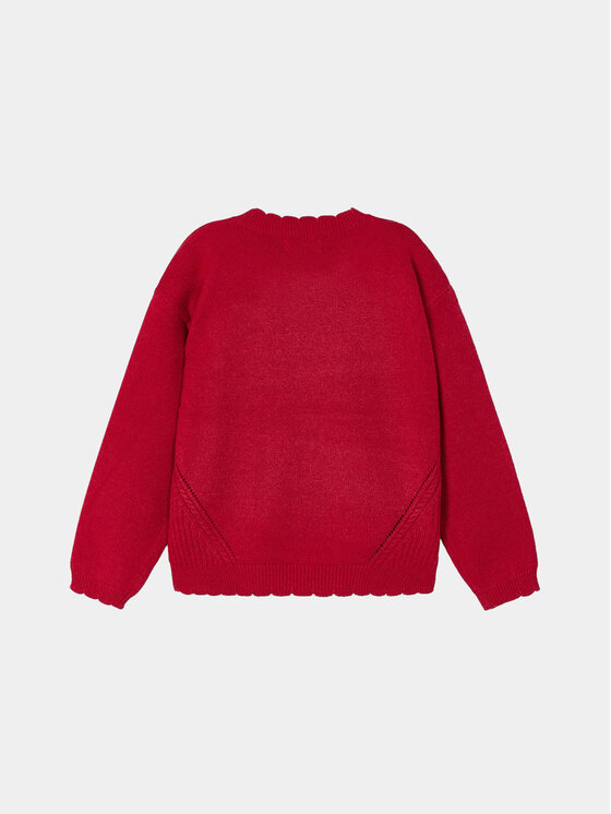 Mayoral Mayoral Maglione 319 Rosso Regular Fit
