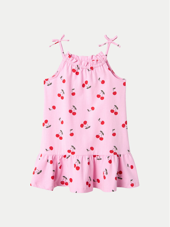 NAME IT NAME IT Letní šaty Zally 13241114 Růžová Regular Fit