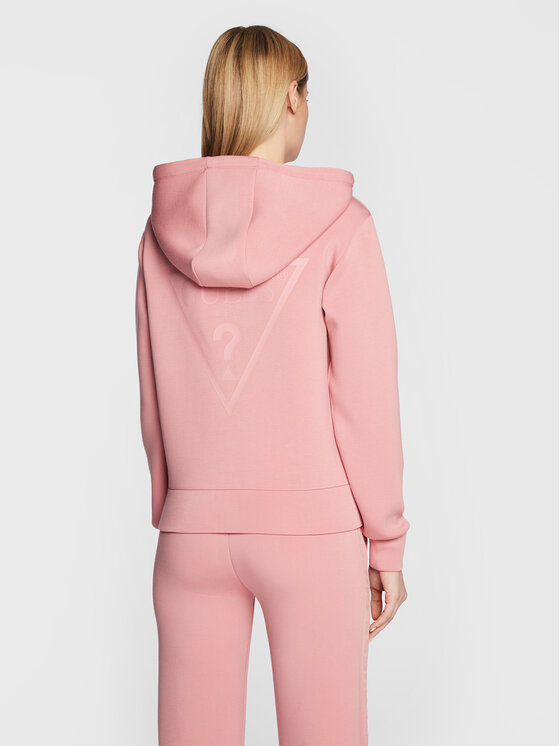 Guess Guess Μπλούζα V3RQ11 K7UW2 Ροζ Regular Fit