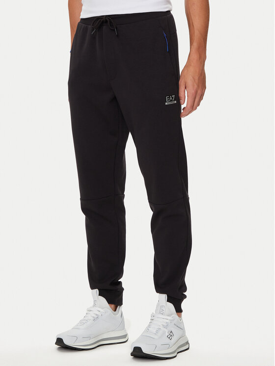 EA7 Emporio Armani EA7 Emporio Armani Spordidressid 6DPV52 PJUWZ 1771 Must Regular Fit