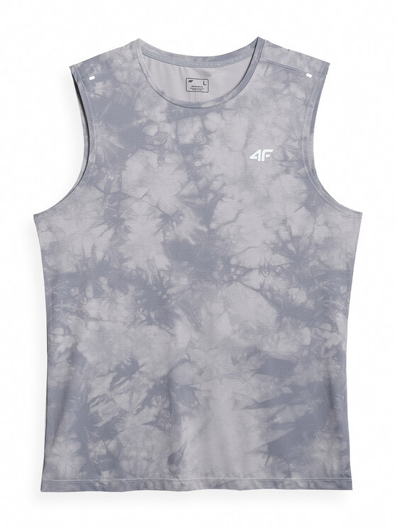 4F 4F Koszulka techniczna NO LIMITS Szary Regular Fit