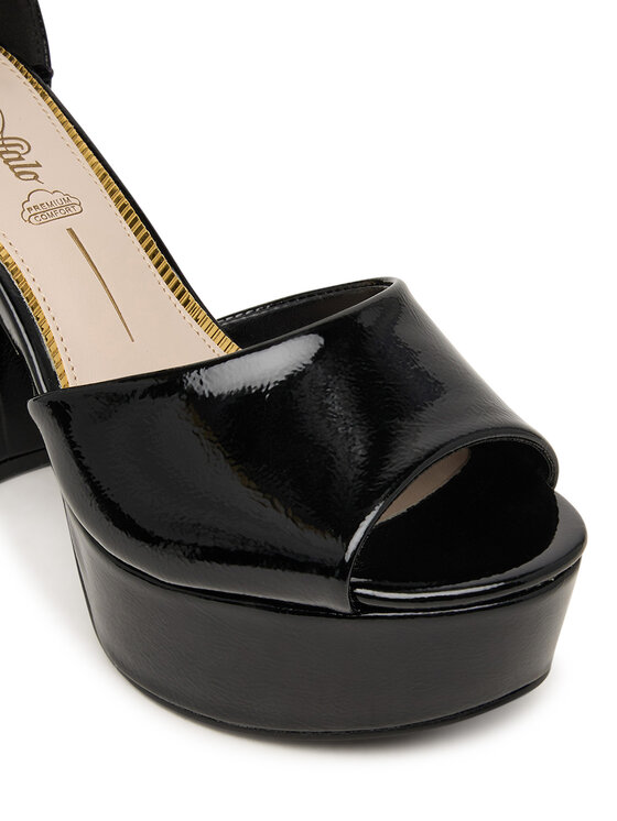 Buffalo Buffalo Сандали Jessie Neat 1291668 Черен