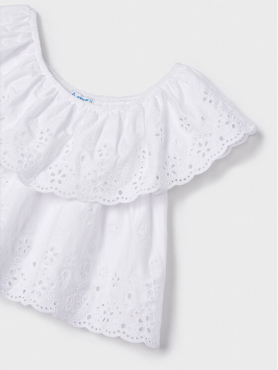 Mayoral Mayoral Bluse 3145 Weiß
