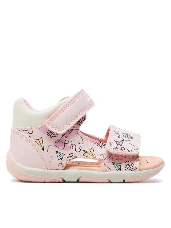 Geox Geox Sandály B Sandal Tapuz Girl B450YA 000BC C8206 Růžová