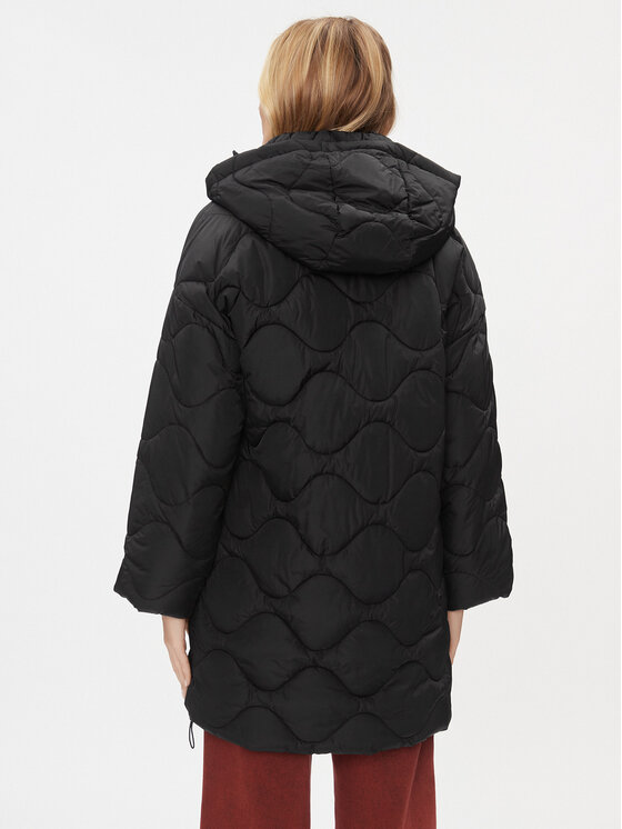 MAX&Co. MAX&Co. Μπουφάν μεταβατικό Chiudere 74940523 Μαύρο Regular Fit