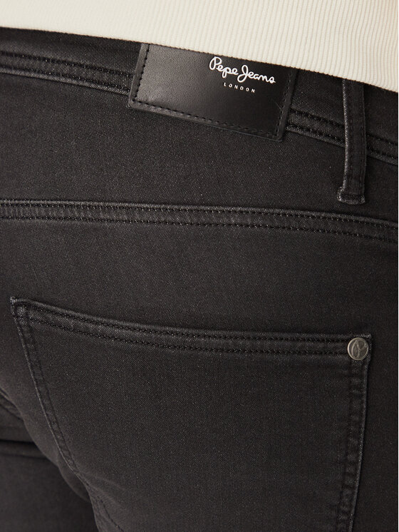 Pepe Jeans Pepe Jeans Szorty jeansowe Slim Gymdigo Short PM801075XG7 Szary Slim Fit