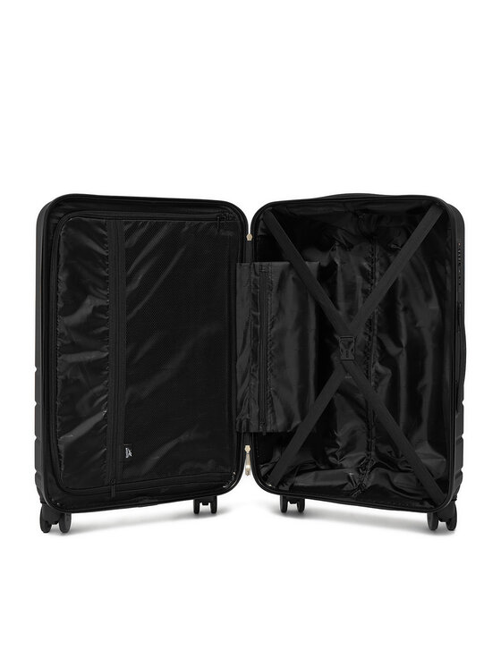 Reebok Reebok Среден куфар CEO-RBK-WAL-001-CCC-M-2 Черен