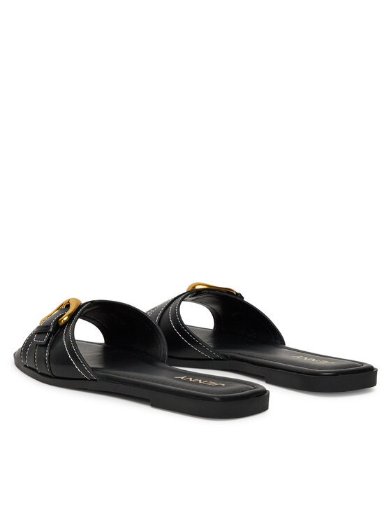 JENNY JENNY Şlapi R080824 Negru