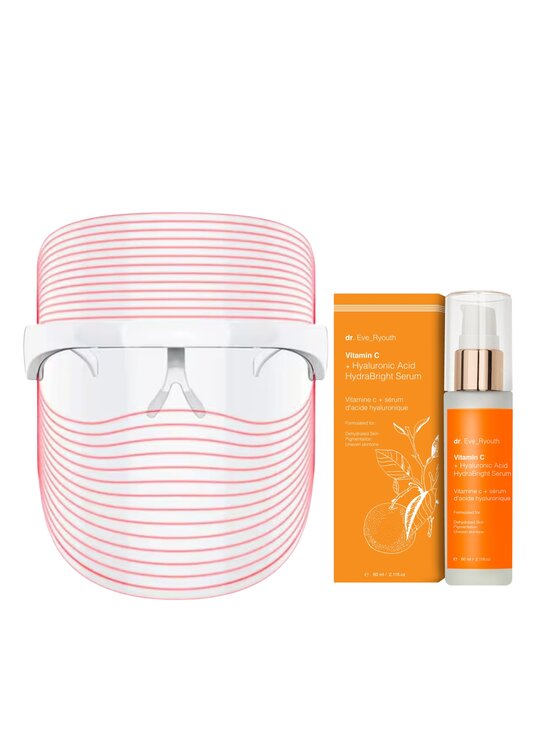dr. Eve Ryouth dr. Eve Ryouth ErthSkin London Bezprzewodowa 3 Kolory + Witamina C Maska LED