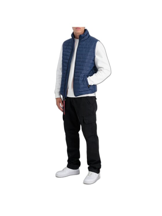 Alpha Industries Alpha Industries Kamizelka AI.138122-697-XXL Granatowy Slim Fit