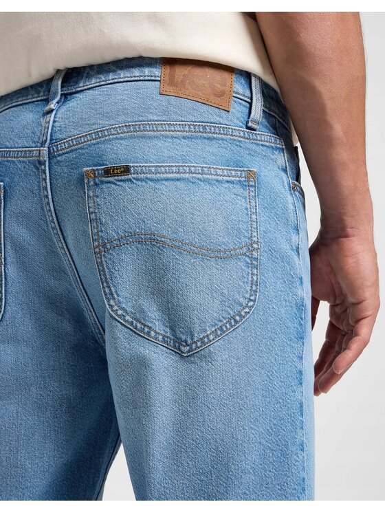 Lee Lee Jeansy West Niebieski Relaxed Fit