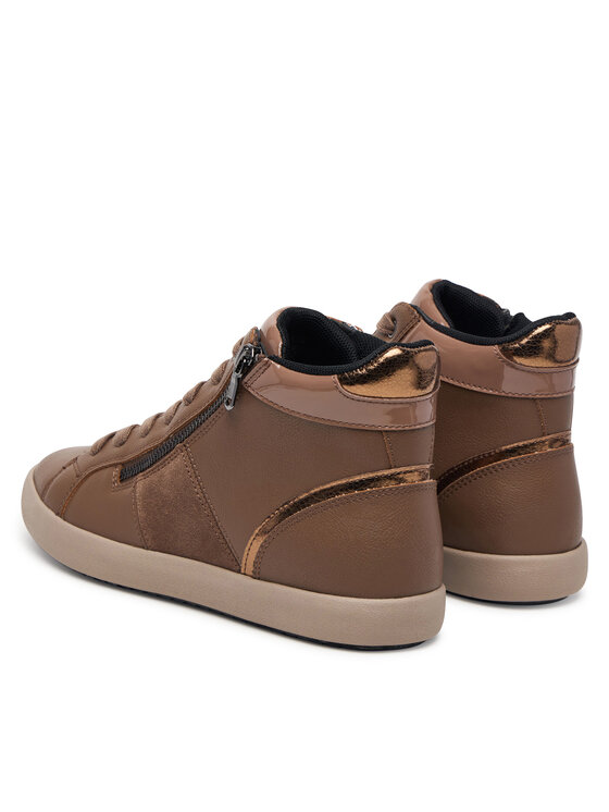 Geox Geox Сникърси D Blomiee D366HD 05422 C6029 Бежов