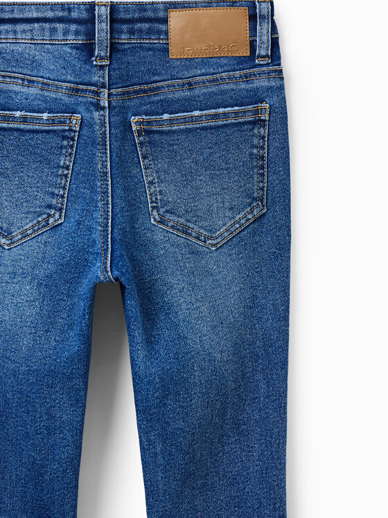 Desigual Desigual Jeansy 23SGDD06 Szary Regular Fit