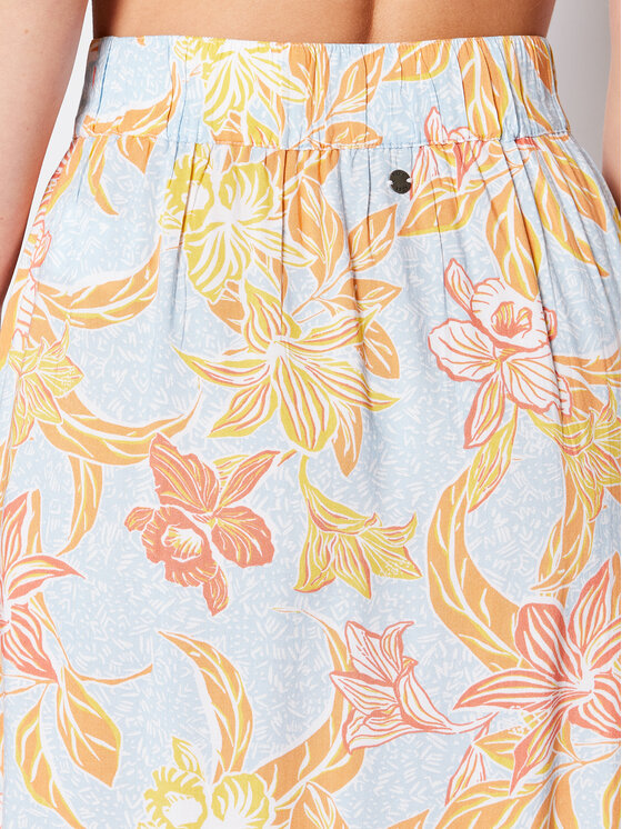 Roxy Roxy Φούστα midi Night Time ERJWK03121 Έγχρωμο Regular Fit