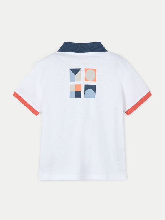 Mayoral Mayoral Polo särk 3106 Valge Regular Fit