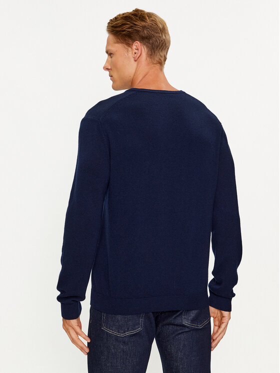 United Colors Of Benetton United Colors Of Benetton Pullover 1002U4407 Dunkelblau Regular Fit