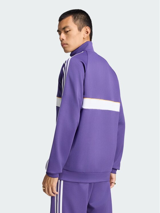 adidas adidas Bluza techniczna 169224 Fioletowy Regular Fit