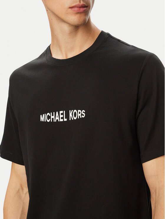 MICHAEL Michael Kors MICHAEL Michael Kors T-Shirt CF6535WFV4 Schwarz Regular Fit