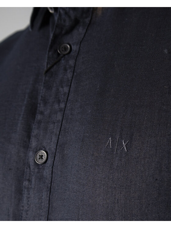 Armani Exchange Armani Exchange Camicia 8NZC50 ZNCFZ Blu Shirt Fit