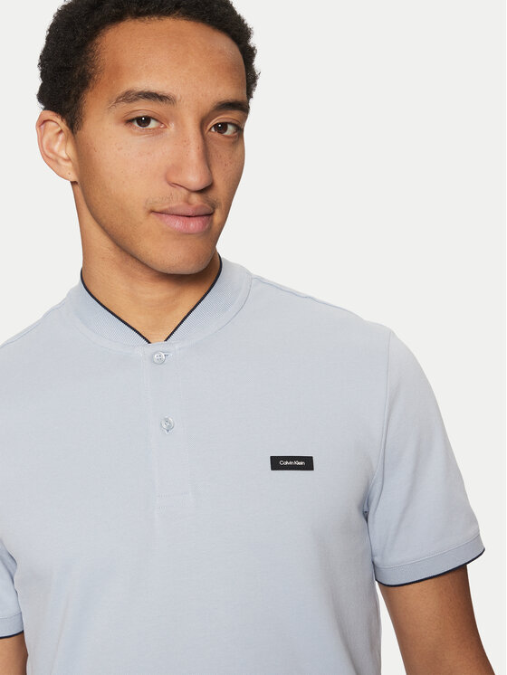 Calvin Klein Calvin Klein Polo K10K114139 Niebieski Regular Fit