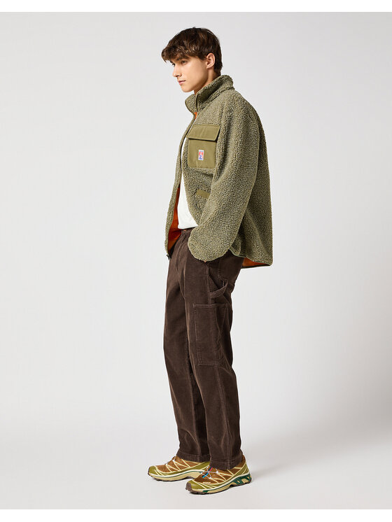 Wrangler Wrangler Spodnie materiałowe CASEY JONES Brązowy Regular Fit