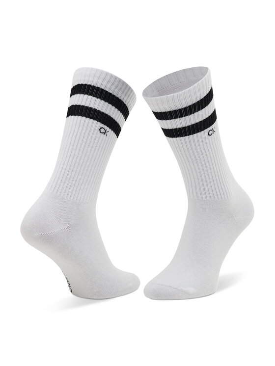Calvin Klein Calvin Klein 2er-Set hohe Herrensocken 701218711 Weiß
