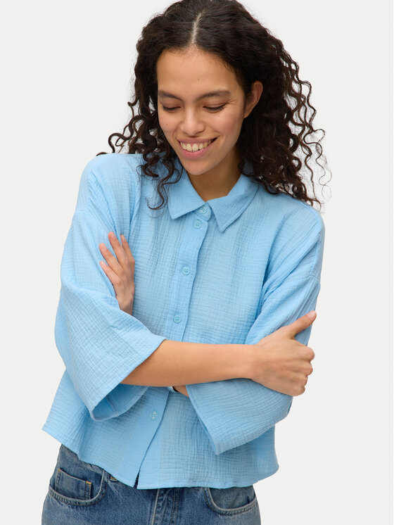 Vero Moda Vero Moda Сорочка Natali 10279685 Голубий Standard Fit