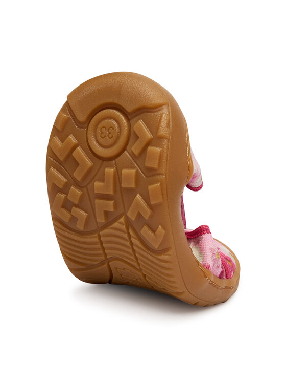 Froddo Froddo Pantofole Barefoot Canvas T-Bar G1700439-4 D Rosa