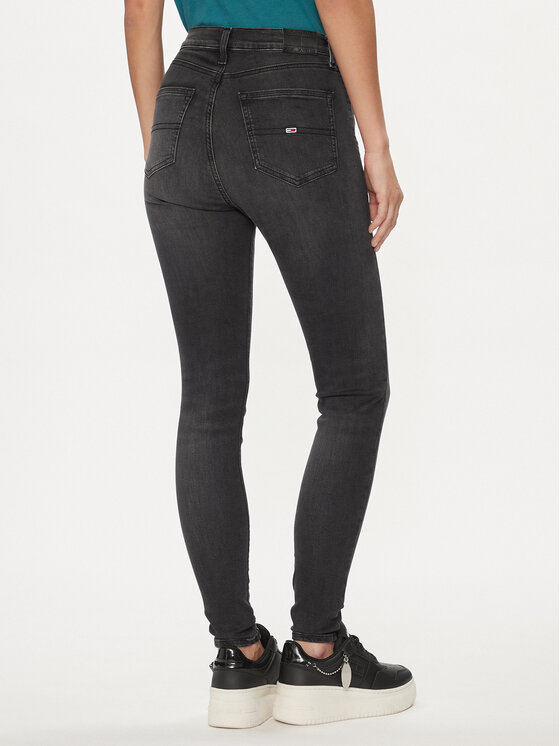 Tommy Jeans Tommy Jeans Jeans hlače Sylvia DW0DW17593 Črna Skinny Fit