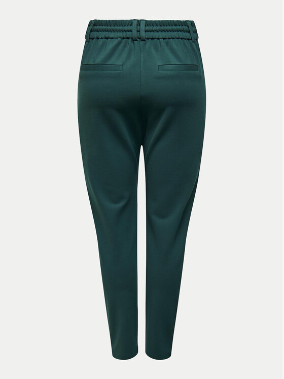 ONLY ONLY Hlače iz tkanine Poptrash 15115847 Zelena Regular Fit