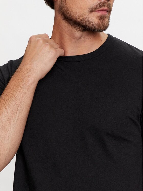 Jack&Jones Jack&Jones Komplekt kolmest t-särgist Under 12248076 Must Standard Fit