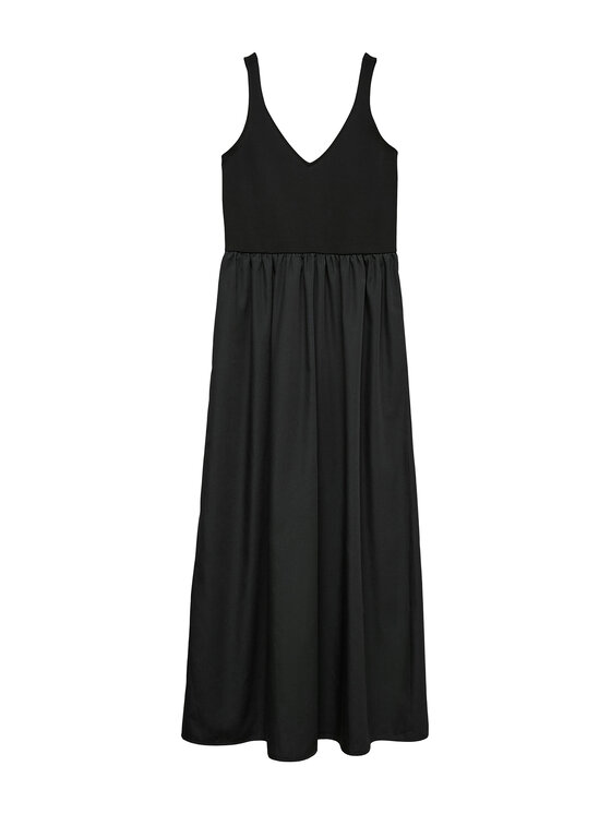 Vero Moda Vero Moda Letné šaty Vally 10345917 Čierna Loose Fit