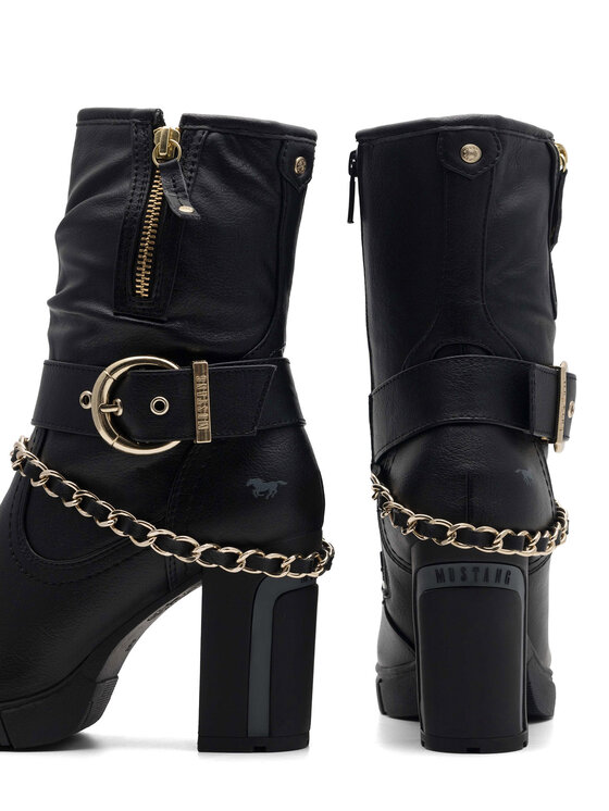 Mustang Mustang Botine 1363-505 Negru